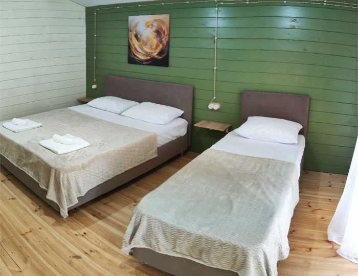 Домик 3-местный 1-комнатный - Гостиничный комплекс Kulikov House / Куликов Хаус Цандрипш